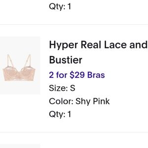 NWT Savage X Fenty Hyper Real Lace And Vinyl Bustier Size Small